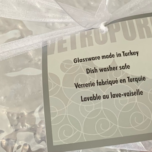 Set of four glass plates 8” inches - Picture 5 of 5